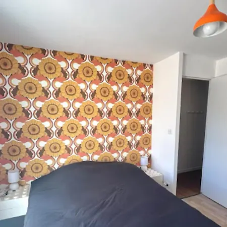 Sheila - Rdc A La Deco Style Annees 70 Avec Terrasse A Deux Pas De La Lägenhet